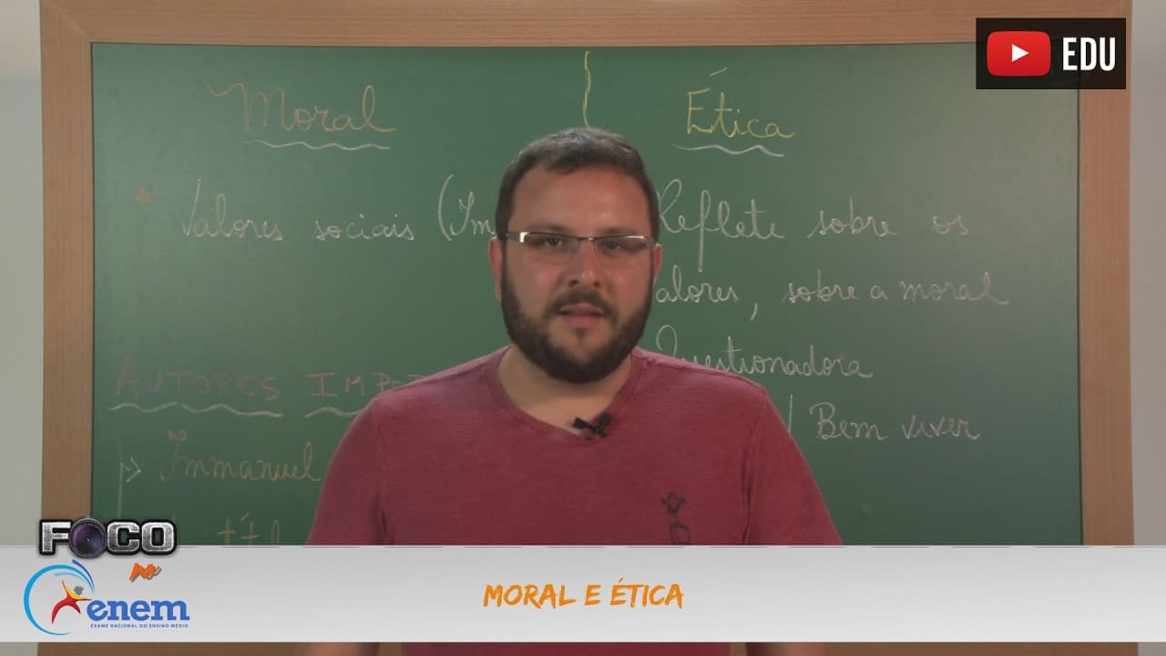 Thumbnail: Videoaulas Poliedro | Enem | Moral e Ética