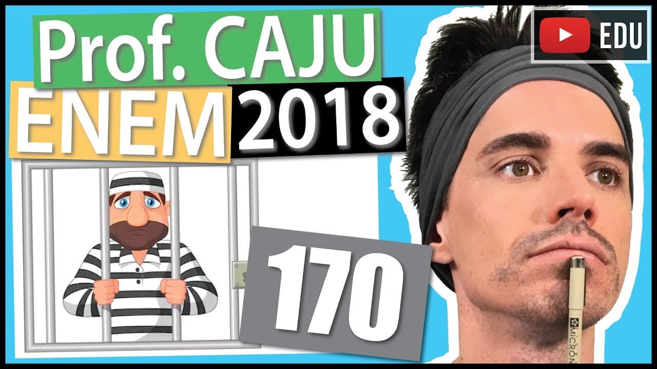 Thumbnail: [ENEM 2018] 170 📓 RAZÃO E PROPORÇÃO O artigo 33 da lei brasileira sobre drogas prevê a pena de