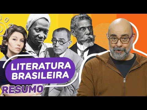 Thumbnail da aula: Brazilian Literature | Summary for Enem and Entrance Exams