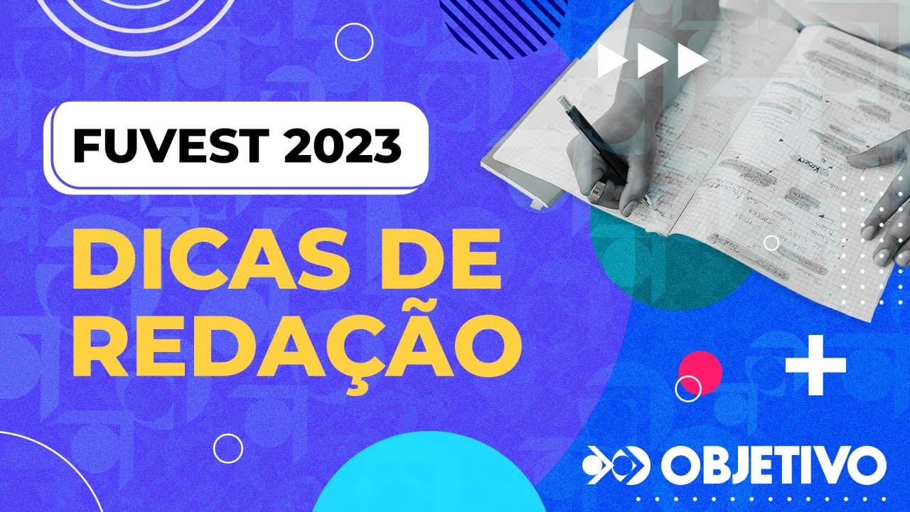 Thumbnail: FUVEST 2023 | Dicas de Redação