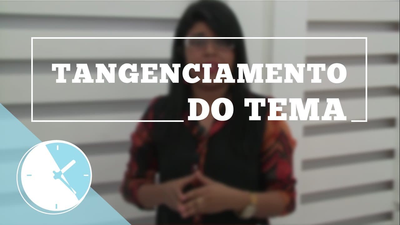 Thumbnail: Rapidinha | Redação - Tangenciamento do Tema