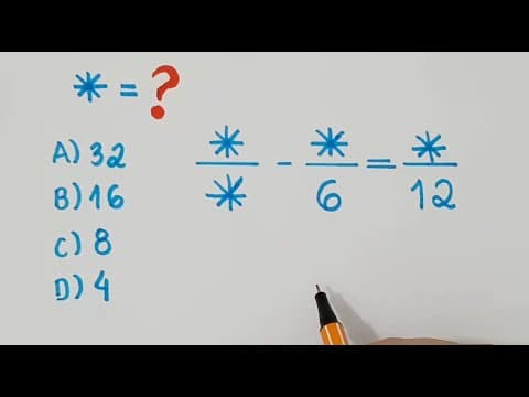 Thumbnail da aula: 🔥 HELP MATEMÁTICA BÁSICA - Descubra o * #241