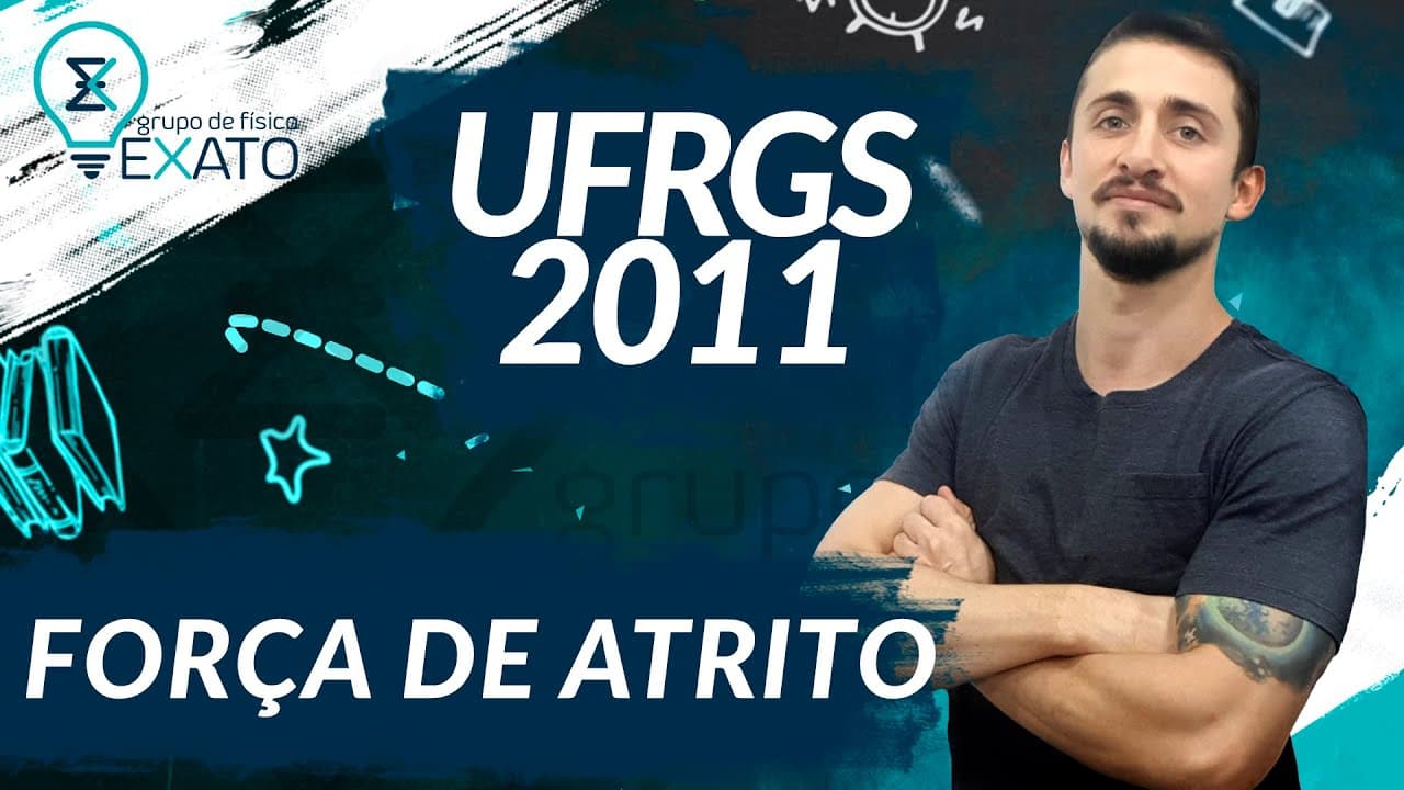 Thumbnail: RESOLVIDA - (UFRGS – 2011)  Um cubo maciço e homogêneo, cuja massa é de 1,0 kg, está em repouso ...