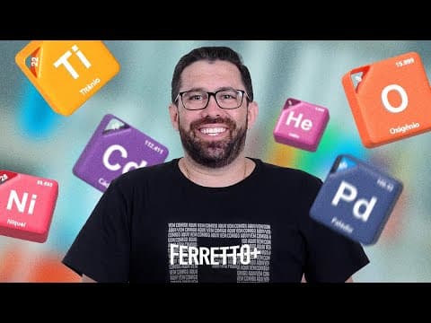 Thumbnail da aula: Uma abordagem moderna da tabela periódica | Ferretto+