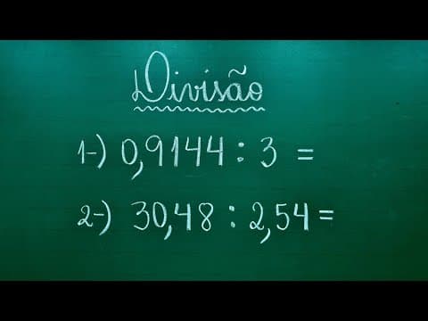 Thumbnail da aula: NÚMEROS DECIMAIS - DIVISÃO COM VÍRGULA - Professora Angela Matemática