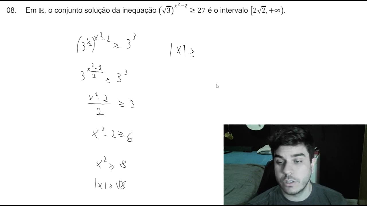 Thumbnail: Questão 12 - Item 08 - UFSC/IFSC 2024.2