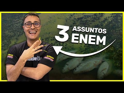 Thumbnail da aula: 3 ASSUNTOS de BIOLOGIA que podem aparecer no ENEM 2019