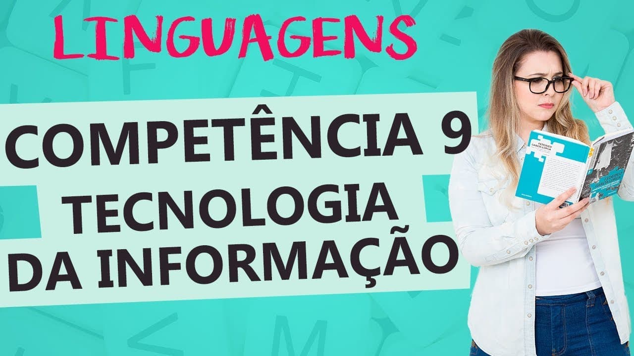 Thumbnail: COMPETÊNCIA 9 DA PROVA DE LINGUAGENS - ENEM - Aula 9 - Profa. Pamba - Linguagens