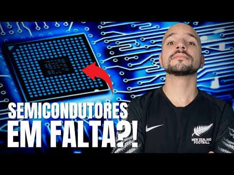 Thumbnail da aula: Entenda a crise dos Chips e semicondutores! EUA x China x Taiwan | Ricardo Marcílio