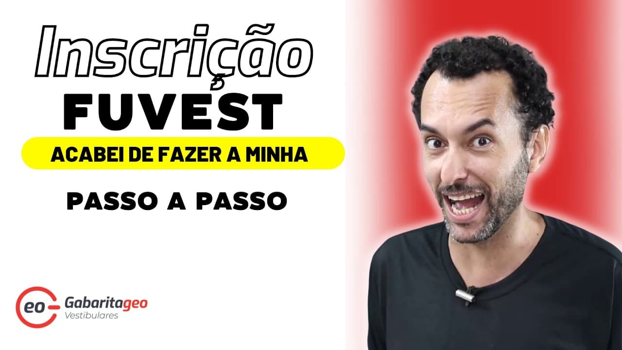 Thumbnail: INSCRIÇÃO FUVEST 2023 | PASSO A PASSO | ESCOLHI MEU CURSO