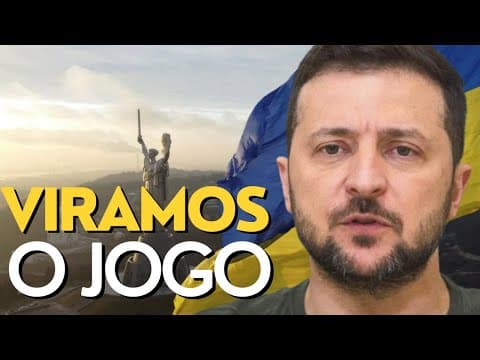 Thumbnail da aula: A Ucrânia vira o jogo na guerra e Putin precisa mudar a estratégia