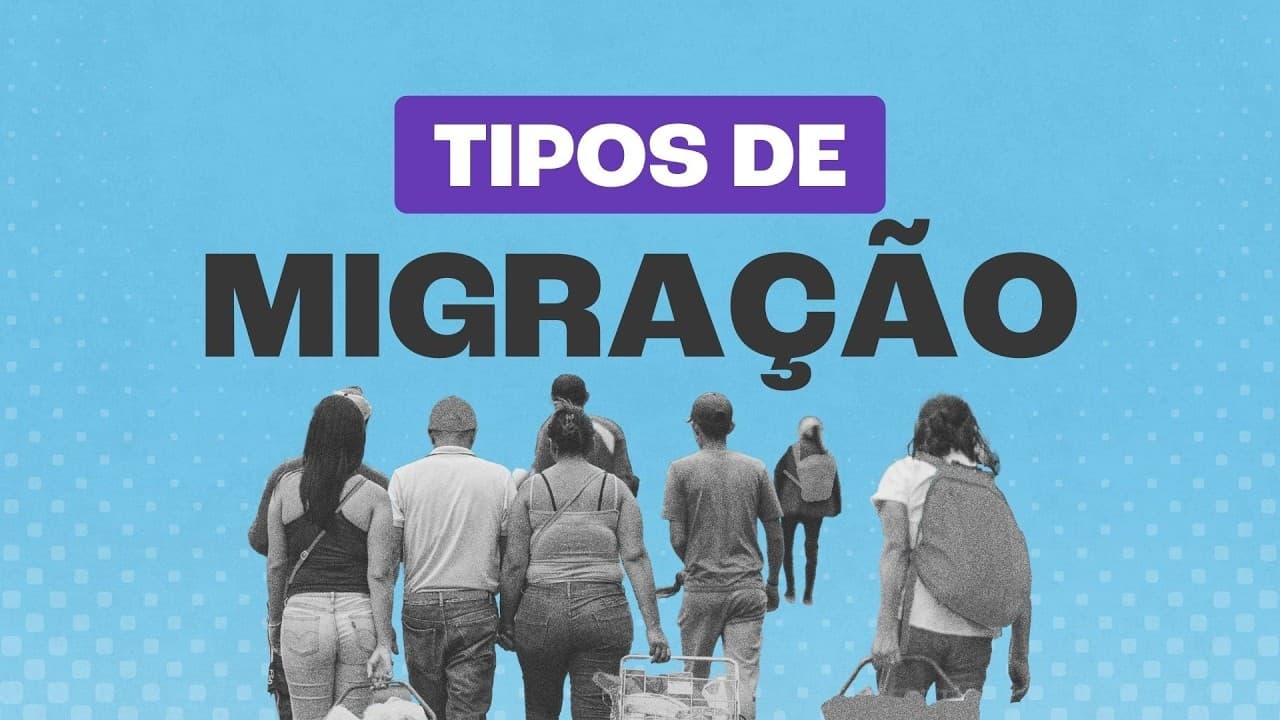 Thumbnail: Migração no Brasil e no Mundo: Tipos e Movimentos Migratórios