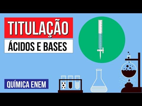 Thumbnail da aula: TITULAÇÃO: ácidos e bases | RESUMO DE QUÍMICA ENEM. Professor Felipe Sobis