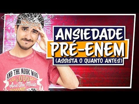 Thumbnail da aula: TÁ TODO MUNDO EXAUSTO!! (Assista antes do ENEM)