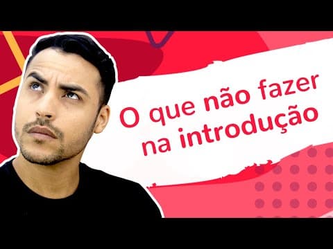 Thumbnail da aula: 3 ERROS QUE FAZEM VOCÊ PERDER PONTOS NA INTRODUÇÃO | Dica Nota 1000 | Romulo Bolivar