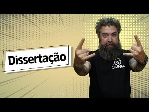 Thumbnail da aula: Dissertação | Tipologias Textuais - Brasil Escola