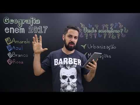 Thumbnail da aula: ENEM 2017 - Questão 56 de Geografia (Caderno Amarelo)