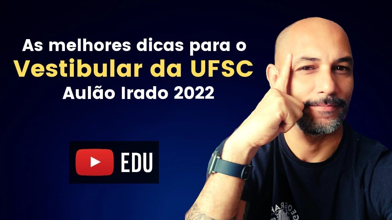 Thumbnail: AULÃO UFSC 2022 | As dicas mais certeiras