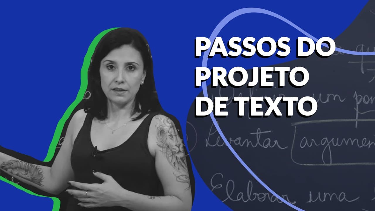 Thumbnail: Stoodi | Pocket Aula: Redação -  Passos do projeto de texto