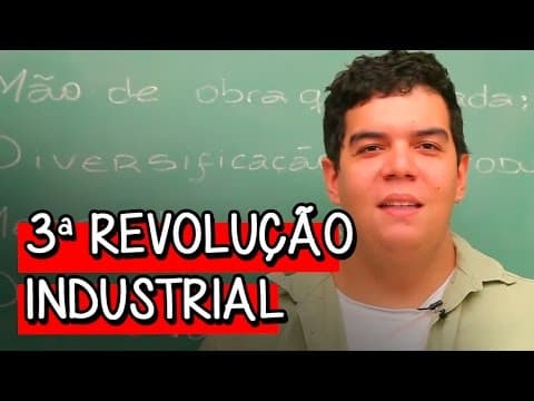 Thumbnail da aula: 3ª Revolução Industrial - Extensivo Geografia | Descomplica