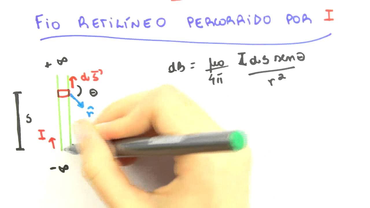 Thumbnail: Me Salva! Eletromagnetismo - MAG08 - Campo magnético: corrente e lei de Biot-Savart