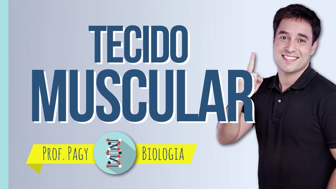 Thumbnail: Tecido muscular - prof. Pagy - Biologia
