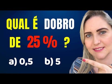 Thumbnail da aula: 🤯😱 CUIDADO COM A PEGADINHA !!! Matemática básica todo dia.📚🚀