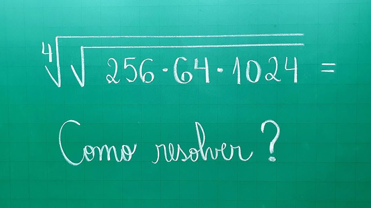 Thumbnail: RAIZ DE RAIZ - COMO RESOLVER? Professora Angela Matemática