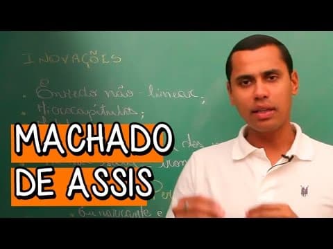 Thumbnail da aula: Machado de Assis: Comentários Iniciais - Extensivo Português | Descomplica