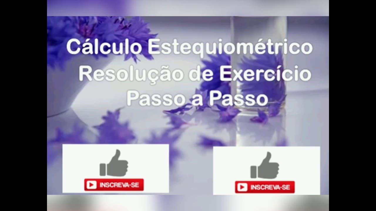 Thumbnail: Como calcular #fraçãoSOBfração# em CÁLCULO ESTEQUIOMÉTRICO-(FUVEST 2010) – Sob condições adequadas,
