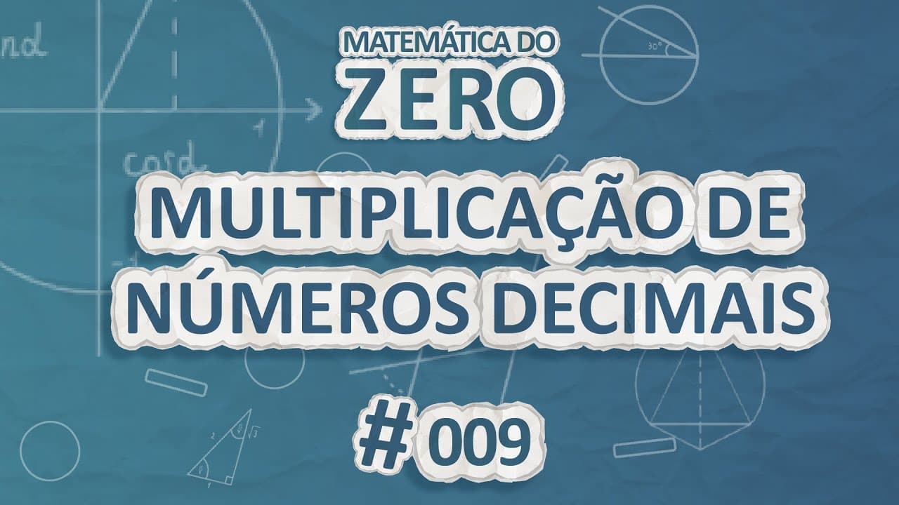 Thumbnail: Matemática do Zero | Multiplicação de Números Decimais - Brasil Escola