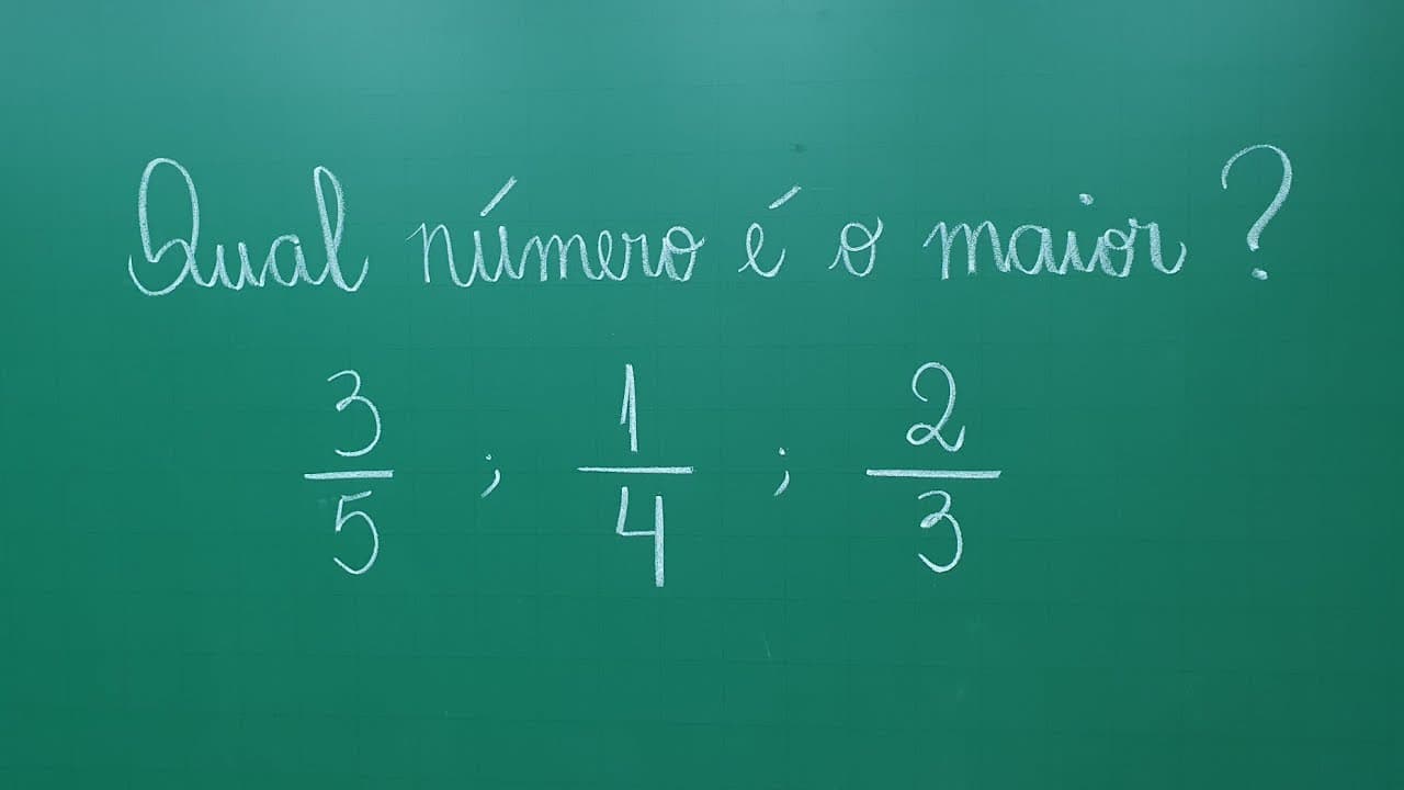 Thumbnail: 🚨 Qual número é o maior? Frações Equivalentes - Professora Angela Matemática