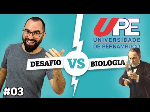 Thumbnail da aula: A UPE apelou demais?? - Desafio Biologia - Origem da vida - Prof Guilherme