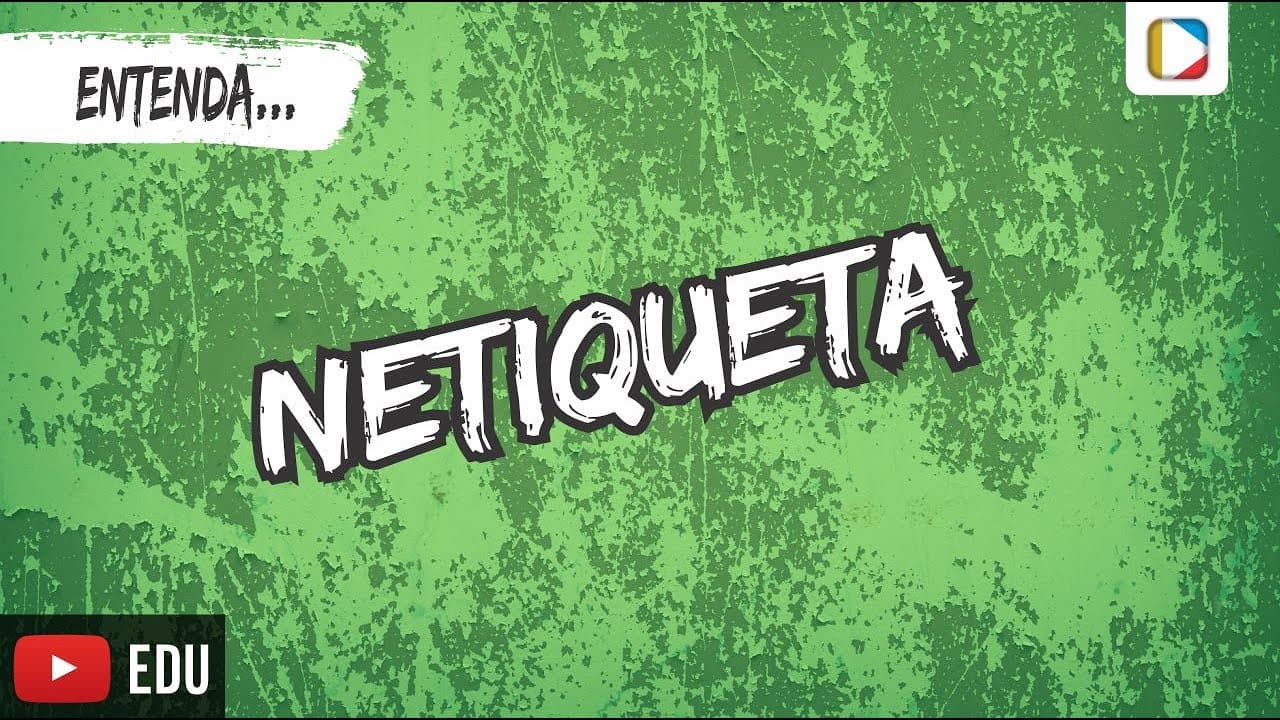 Thumbnail: Entenda... Netiqueta