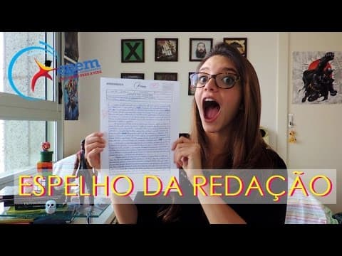 Thumbnail da aula: Lendo e comentando minha redação do ENEM 2015 - Débora Aladim