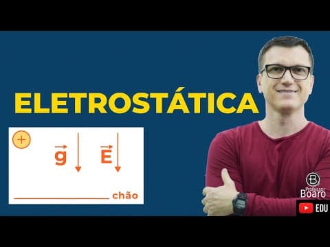Thumbnail da aula: ELETROSTÁTICA e ENERGIA | UNICAMP - Existem na natureza forças que podemos observar em nosso cotidia