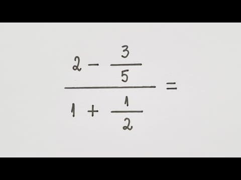 Thumbnail da aula: ⏩ Operações com Números Racionais - Professora Angela Matemática