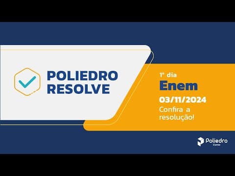 Thumbnail da aula: Resolução da Questão 64 | Geografia | Enem 2024: 1º dia | Poliedro Resolve