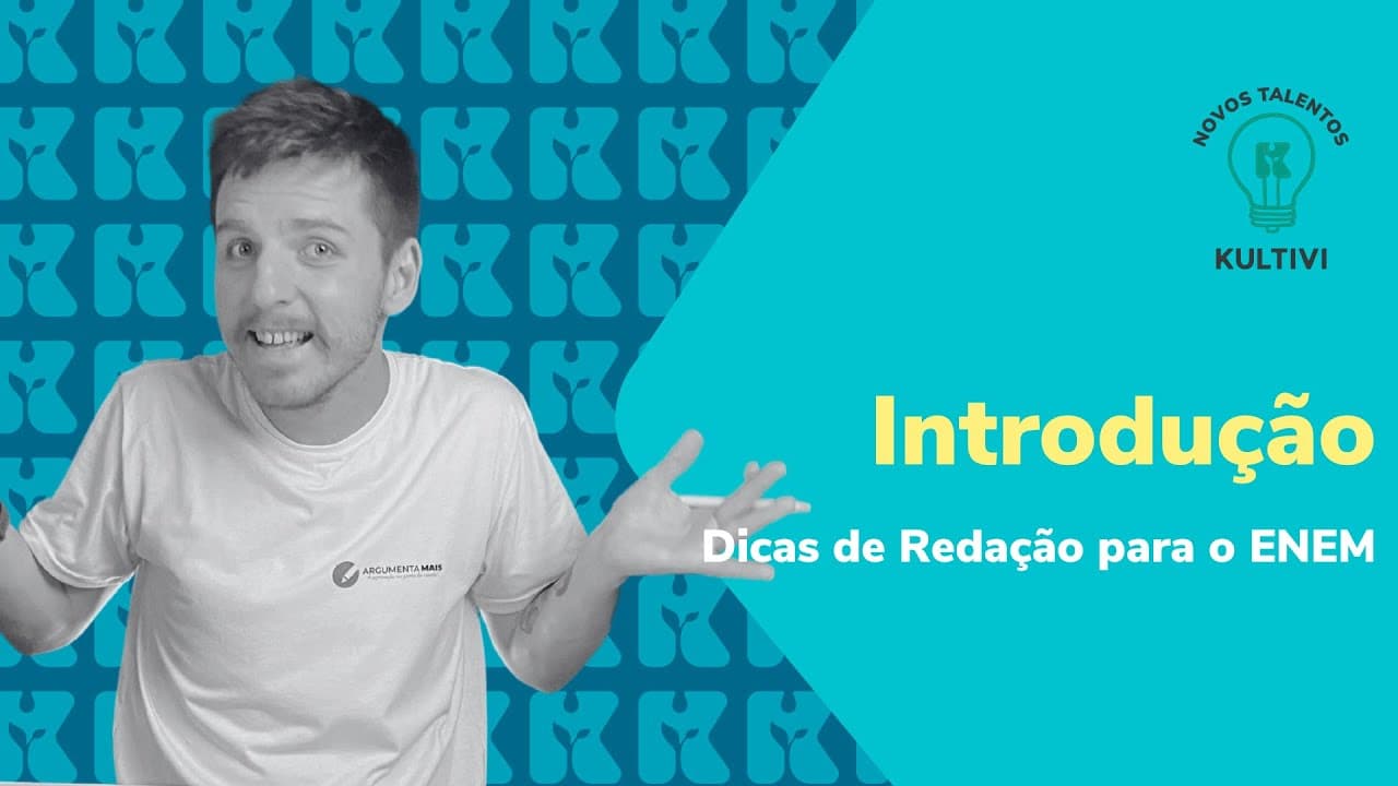 Thumbnail: Introdução | Dicas de Redação ENEM | Kultivi | #3