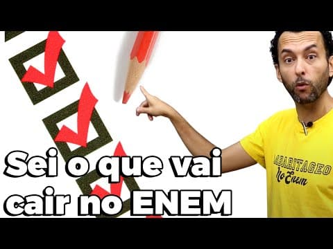 Thumbnail da aula: Descobri o que cai no ENEM | Geografia |