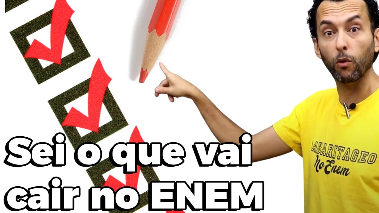 Thumbnail: Descobri o que cai no ENEM | Geografia |