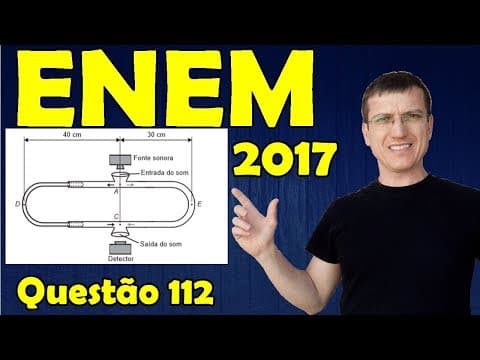 Thumbnail da aula: ENEM 2017 - FÍSICA - Prova AZUL - QUESTÃO 112 - Prof  Boaro