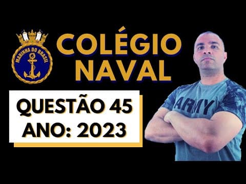 Thumbnail da aula: [COL. NAVAL 2023/Q45] Considerando as propriedades das substâncias químicas, analise as afirmativas