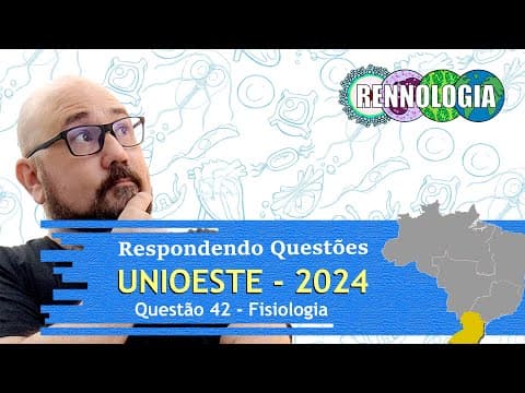 Thumbnail da aula: RESOLVENDO QUESTÕES - REGIÃO SUL - UNIOESTE 2024 - Questão 42