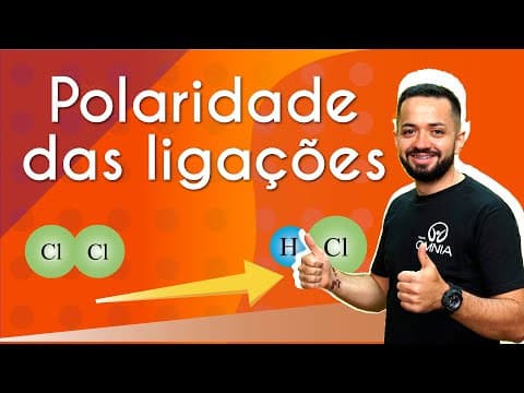 Thumbnail da aula: Polaridade das ligações - Brasil Escola