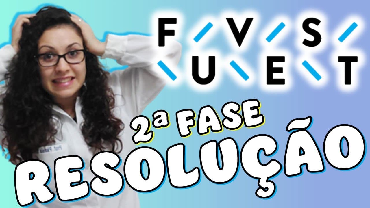 Thumbnail: Resolução da 2ª Fase da Fuvest 2023 - Biologia com Pâm