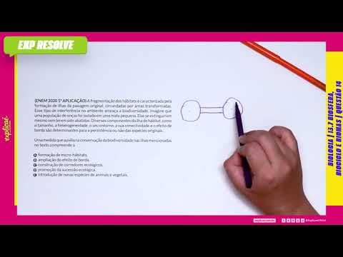 Thumbnail da aula: A FRAGMENTAÇÃO DOS HÁBITATS É CARACTERIZADA PELA FORMAÇÃO DE(...) | BIOSFERA, BIOCICLO E BIOMAS