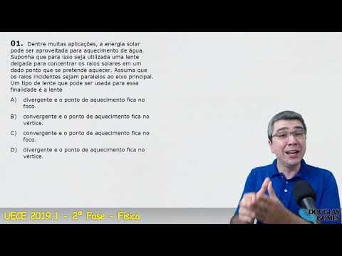 Thumbnail da aula: Correção/resolução Vestibular UECE 2019.1 FASE 2 Q.01