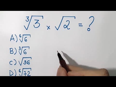 Thumbnail da aula: 🔥 HELP MATEMÁTICA BÁSICA - Multiplicação de Radicais #81
