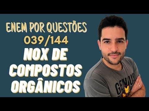 Thumbnail da aula: Equilíbrio Químico - ENEM 2019 - O odor que permanece nas mãos após o contato com alho pode ser